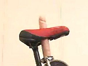 Dominate Scalding Japanese Babe Reaches Maximum Riding a Sybian Bicycle