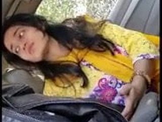 amante paquistanês no carro abeto bj