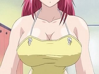 Rondborstige vrouwen hebben een ongecensureerde trilogy Anime Hentai