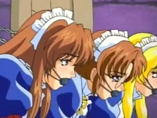 Schöne Dienstmädchen in öffentlicher Knechtschaft - Hentai Anime Sexual congress