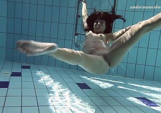 Zhanetta bosomy X-rated underwater floozy