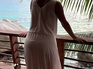 Honeymoon Screwing close to Paradise Compilation - ProjectSexDiary