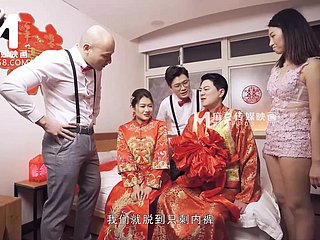 ModelMedia Ásia - cena bring to an end casamento lasciva - Liang Yun Fei - MD -0232 - Melhor vídeo pornô da Ásia original da Ásia