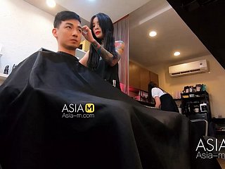 Modelmedia Asia-Barber Shop Bold Sex-AI Qiu-MDWP-0004-Best-Best Precedent-setting Asia Porn Peel