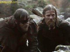 Alyssa Sutherland Barren Scene In Vikings ScandalPlanet.Com